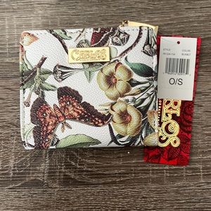 NWT carlos santana wallet butterfly